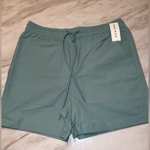 Greenish Blue Volley Pacsun shorts